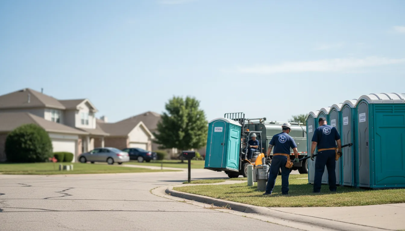 Porta Potty Rental in Riesel, TX near me